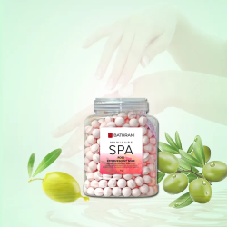 Αναβράζουσες Μπάλες Manicure Pedicure  Rose 1kg
