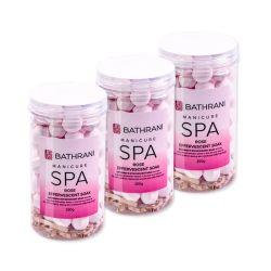 Αναβράζουσες Μπάλες Manicure Pedicure Rose 250gr