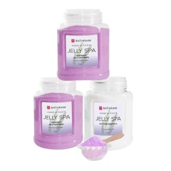 Σετ 2 Steps Hand & Foot Jelly Spa Bath Bathrani Lavender