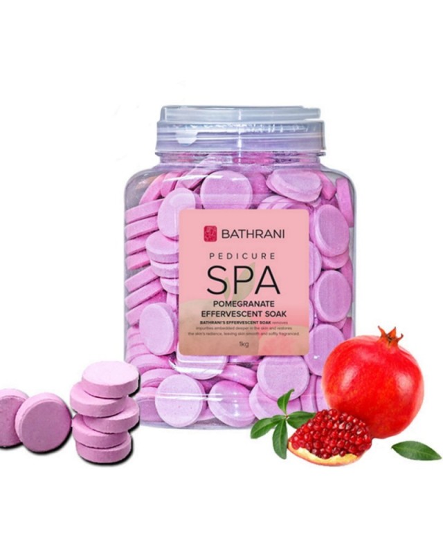 Αναβράζουσες Ταμπλέτες Pedicure Pomegranate 1kgr Αναβράζουσες Ταμπλέτες Pedicure Pomegranate 1kgr