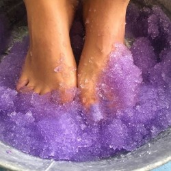 Σετ 2 Steps Hand & Foot Jelly Spa Bath Bathrani Lavender