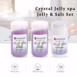 Σετ 2 Steps Hand & Foot Jelly Spa Bath Bathrani Lavender