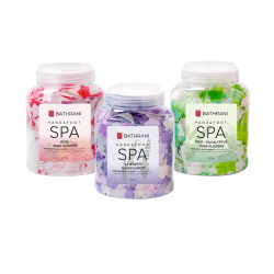 Πέταλα Σαπουνιού Mint & Eucalyptus Hand & Foot Spa Bathrani 220g