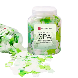 Πέταλα Σαπουνιού Mint & Eucalyptus Hand & Foot Spa Bathrani 220g