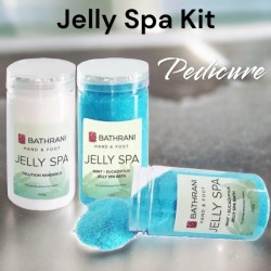 Σετ 2 Steps Hand & Foot Jelly Spa Bath Bathrani Mint + Eucalyptus