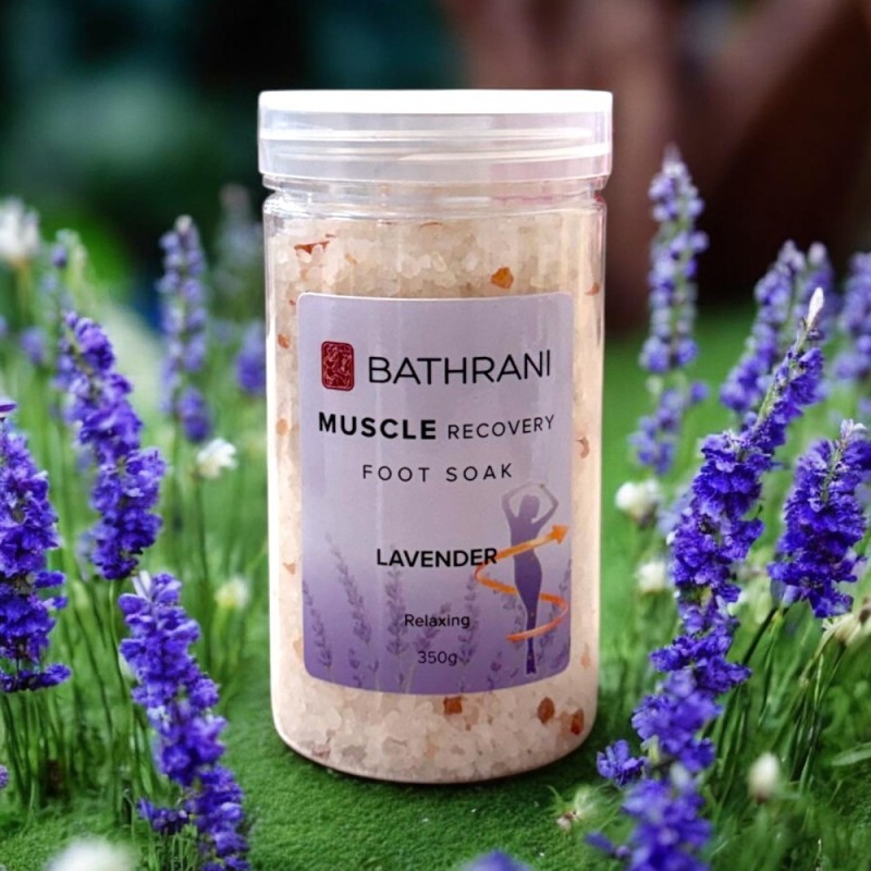 Άλατα Ιμαλαϊων Foot Spa Lavender 350gr Άλατα Ιμαλαϊων Foot Spa Lavender 350gr