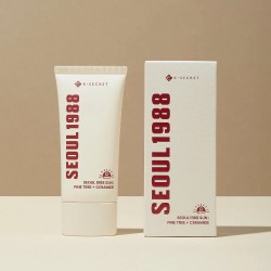 Αντηλιακή Κρέμα Προσώπου K-SECRET SEOUL 1988 Pine Tree + Ceramide SPF 50+ PA++++