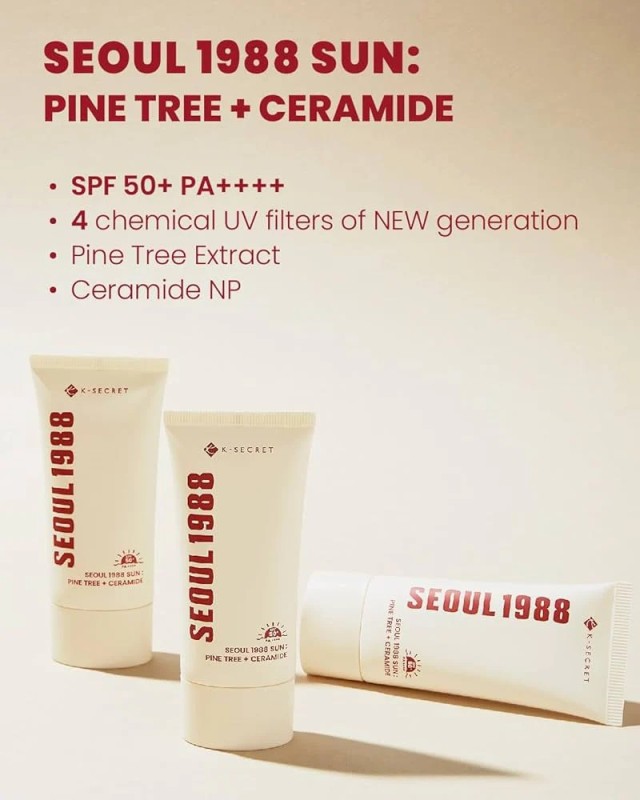 Αντηλιακή Κρέμα Προσώπου K-SECRET SEOUL 1988 Pine Tree + Ceramide SPF 50+ PA++++ Αντηλιακή Κρέμα Προσώπου K-SECRET SEOUL 1988 Pine Tree + Ceramide SPF 50+ PA++++