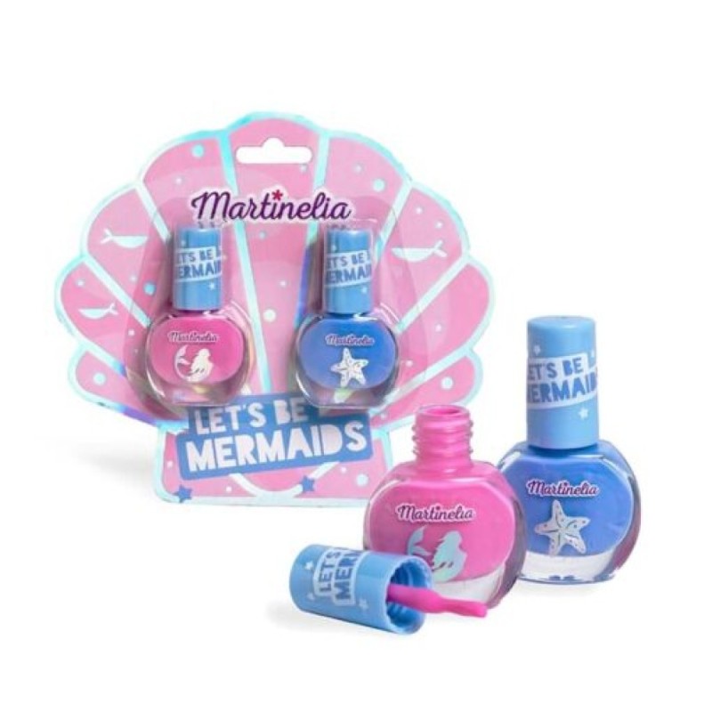 Martinelia Let’s Be Mermaids Nail Polish Set Βερνίκια Νυχιών 2 x 4ml Ροζ & Μωβ