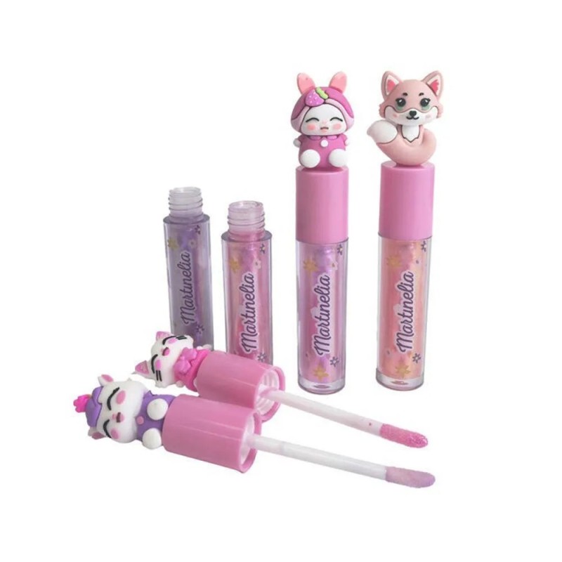 Λιπ Γκλος Martinelia Flavoured Friendly Animal Lip Gloss Peach 3ml