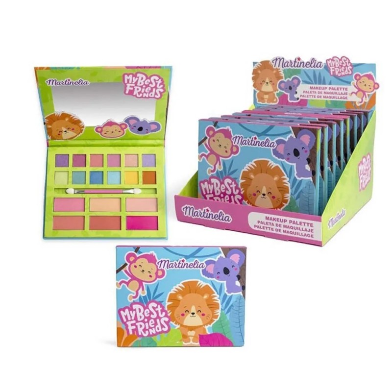 Martinelia My Best Friends Makeup Palette Παλέτα Μακιγιάζ 16,2 x 12,5 x 1,4cm