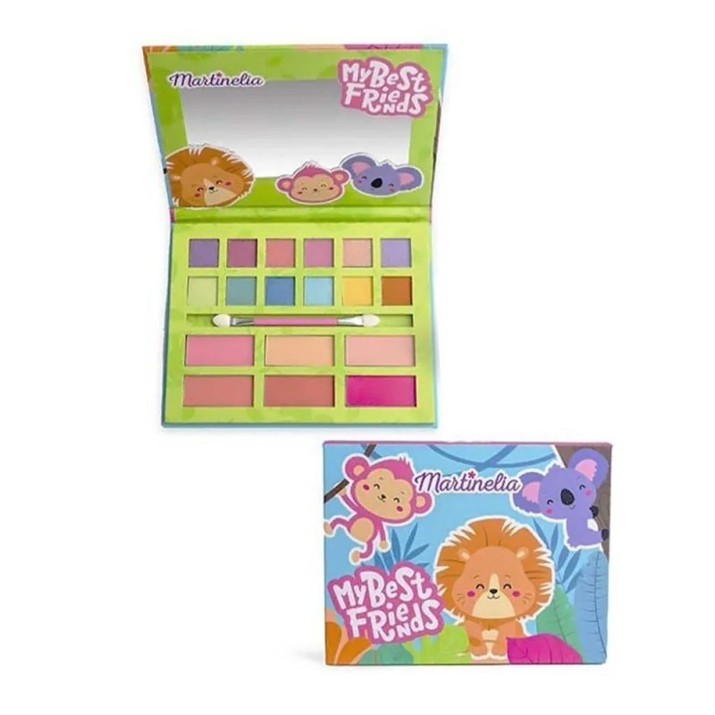 Martinelia My Best Friends Makeup Palette Παλέτα Μακιγιάζ 16,2 x 12,5 x 1,4cm