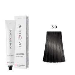 Love Me Color Βαφή μαλλιών 3.0 Καστανό Σκούρο - 100ml + Δώρο Οξυζενέ 20vol - 150ml