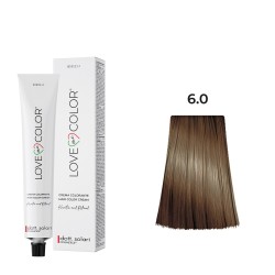 Love Me Color Βαφή μαλλιών 6.0 Ξανθό Σκούρο - 100ml + Δώρο Οξυζενέ 20vol - 150ml