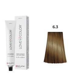 Love Me Color Βαφή μαλλιών 6.3 Ξανθό Σκούρο Ντορέ - 100ml + Δώρο Οξυζενέ 20vol - 150ml