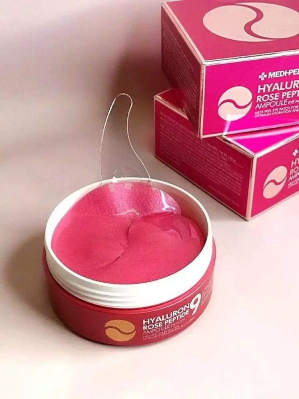 Hyaluron Rose Peptide Ampoule Eye Patch Medipeel 60pcs
