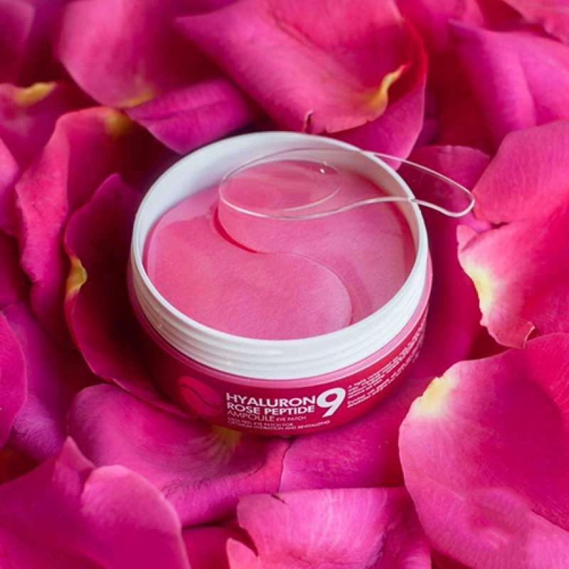 Hyaluron Rose Peptide Ampoule Eye Patch Medipeel 60pcs