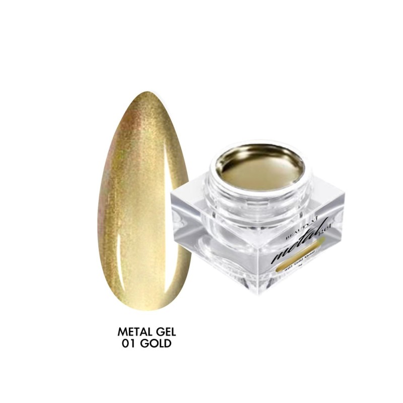 Mixcoco Gel Nail Art Metal 01 Gold 5gr