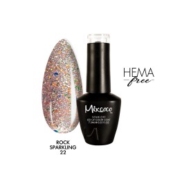 Ημιμόνιμο Βερνίκι Mixcoco Rock Sparkling 022 7,5ml