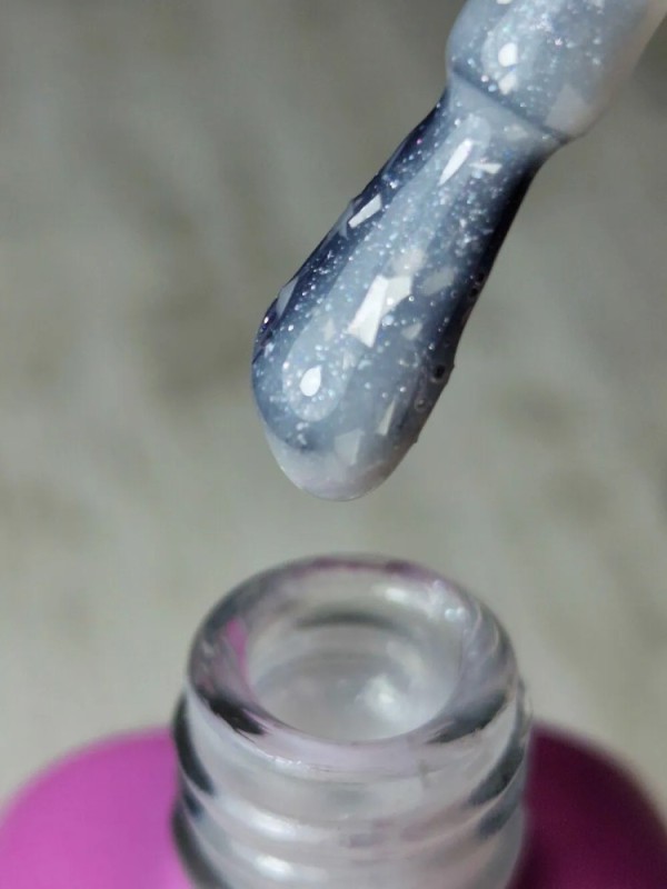 Rubber Base Milky Glitter and Flakes Beauty VI 15ml Rubber Base Milky Glitter and Flakes Beauty VI 15ml