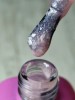 Rubber Base Elegant Pink Glitter & Flakes Beauty VI 15ml Rubber Base Elegant Pink Glitter & Flakes Beauty VI 15ml