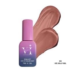 Ημιμόνιμο Βερνίκι Beauty VI Ice Jelly Gel 04 15ml