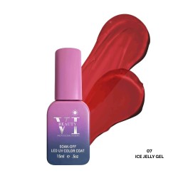 Ημιμόνιμο Βερνίκι Beauty VI Ice Jelly Gel 07 15ml