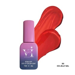 Ημιμόνιμο Βερνίκι Beauty VI Ice Jelly Gel 30 15ml