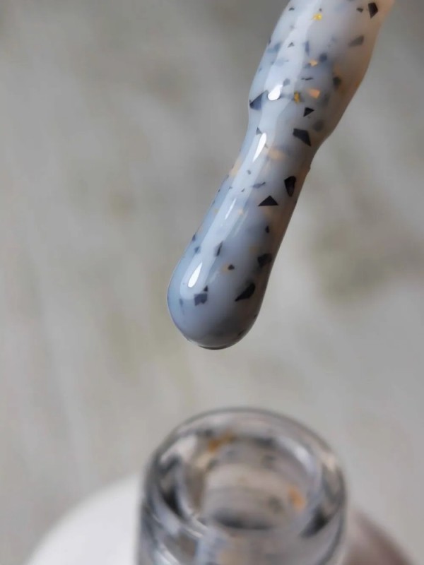 Rubber Base Black-Gold Flake Beauty VI 15ml Rubber Base Black-Gold Flake Beauty VI 15ml