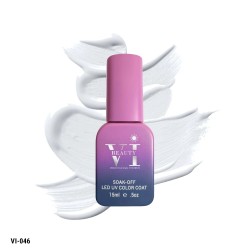 Ημιμόνιμο Βερνίκι Beauty VI 046 Γκρι του Πάγου 15ml Γκρι του Πάγου