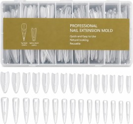 Nail Dual Forms Sandwich Almond 240pcs