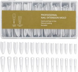 Nail Dual Forms Sandwich Almond 240pcs