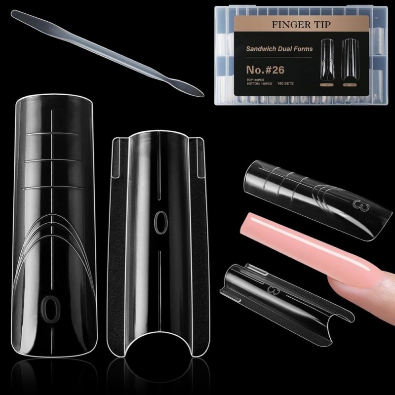 Sandwich Nails Dual Forms Νο#26 Τετράγωνο 280τμχ