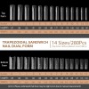 Sandwich Nails Dual Forms Νο#26 Τετράγωνο 280τμχ