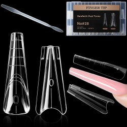 Sandwich Nails Dual Forms Νο#28 Στιλέτο 280τμχ
