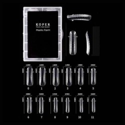 Koper Plastic Dual Forms Φόρμες Επιμήκυνσης Νυχιών No2 120τεμ