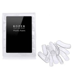 Koper Plastic Dual Forms Φόρμες Επιμήκυνσης Νυχιών No2 120τεμ