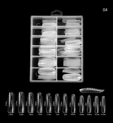 Koper Plastic Dual Forms Φόρμες Επιμήκυνσης Νυχιών No4 120τεμ
