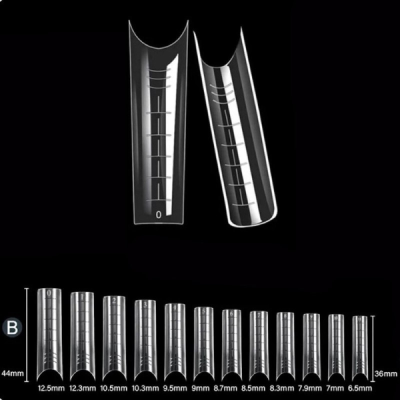 Koper Plastic Dual Forms Φόρμες Επιμήκυνσης Νυχιών No12 120τεμ Koper Plastic Dual Forms Φόρμες Επιμήκυνσης Νυχιών No12 120τεμ