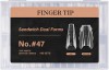 Sandwich Nails Dual Forms Νο#47 Coffin 280τμχ Sandwich Nails Dual Forms Νο#47 Coffin 280τμχ