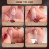 Sandwich Nails Dual Forms Νο#47 Coffin 280τμχ Sandwich Nails Dual Forms Νο#47 Coffin 280τμχ