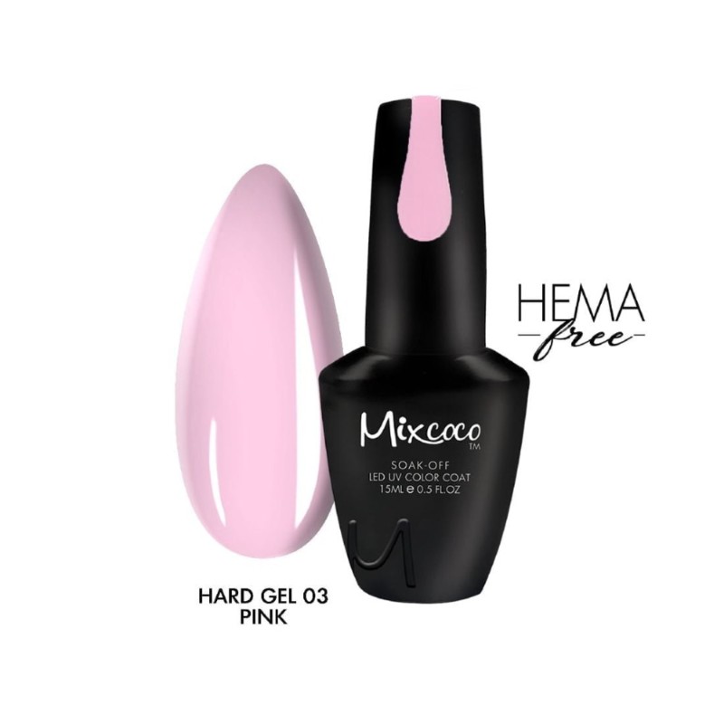 Hard Gel Pink 03 Mixcoco 15ml