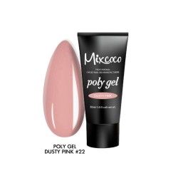 Poly gel Dusty Pink Mixcoco 30ml