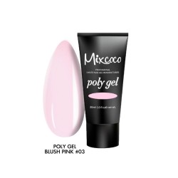 Poly Gel Blush Pink 30ml Mixcoco