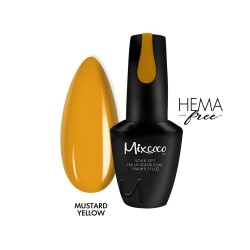 Ημιμόνιμο Βερνίκι Mixcoco Mustard-Yellow 15ml