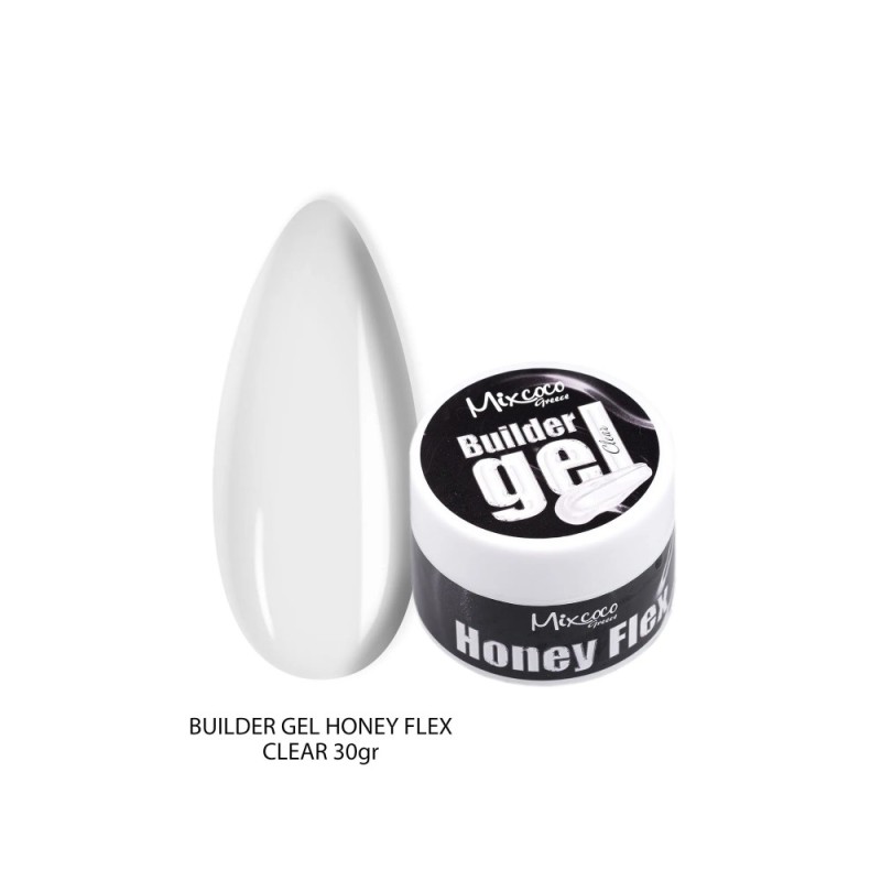 Builder Gel Honey Flex Clear Mixcoco 30gr