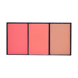 Blush On Τριπλή Παλέτα Ρουζ No1 Peach MON REVE