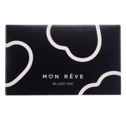 Blush On Τριπλή Παλέτα Ρουζ No3 Plum MON REVE