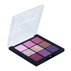 Παλέτα σκιών με 9 αποχρώσεις Lilies + Unicorns Happy Palettes 04 MON REVE 15gr