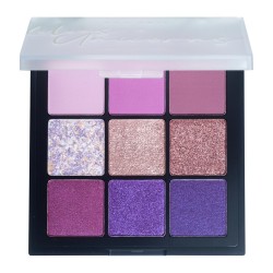 Παλέτα σκιών με 9 αποχρώσεις Lilies + Unicorns Happy Palettes 04 MON REVE 15gr
